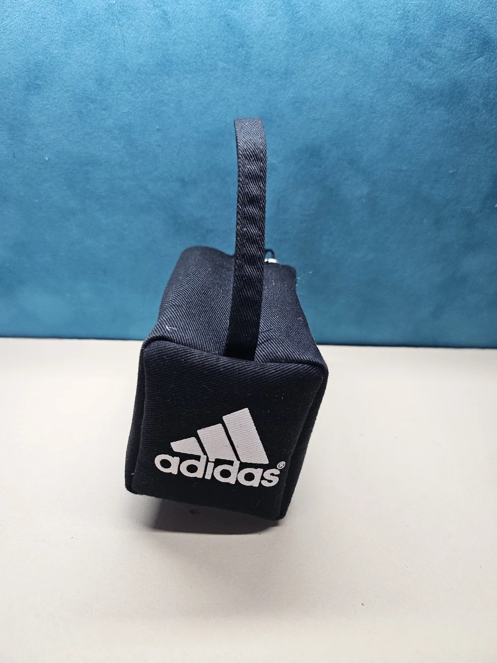 adidas Black Mini Handle Bag with Logo